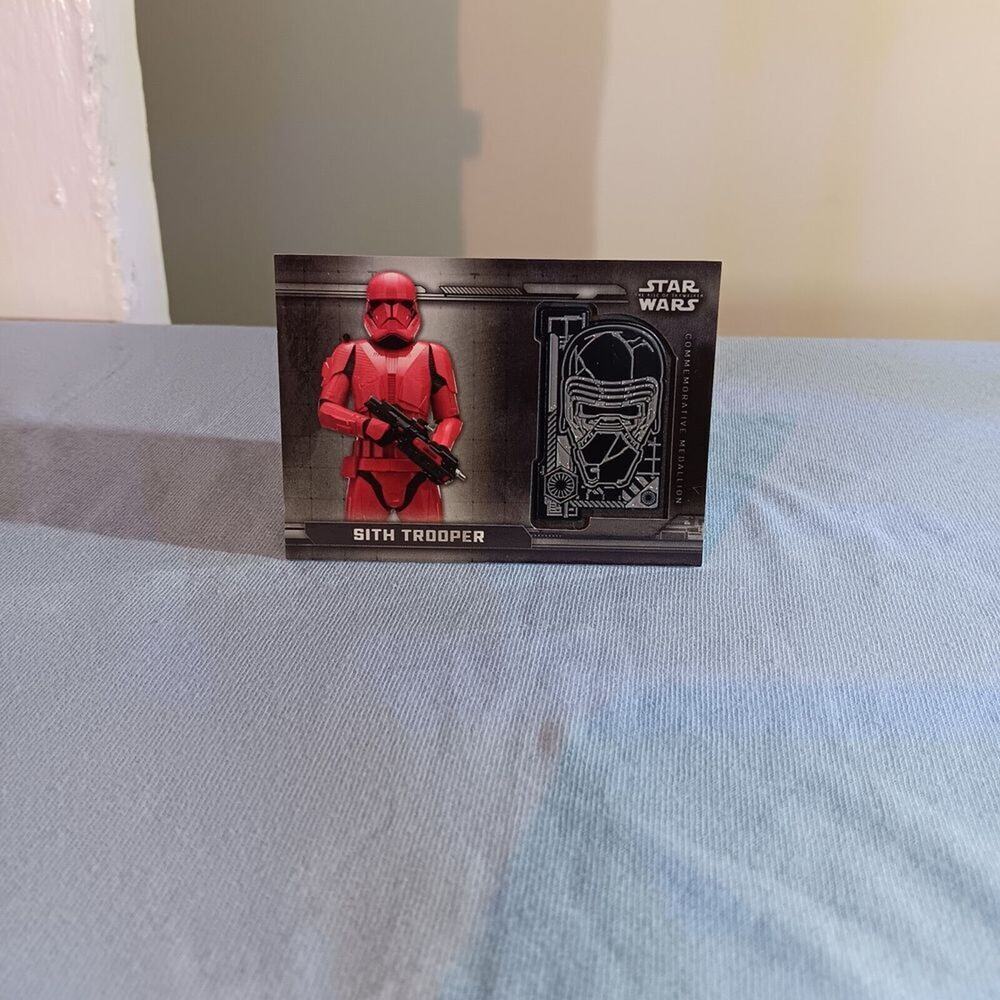 2019 Star Wars Rise of Skywalker Series 1 Medallion Sith Trooper Kylo Ren MC-KST